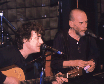 Leonid Fedorov, Alexei Khvostenko. Barbee club, Tel-Aviv, Israel, 19.02.2001. Photo by Dmitri Gale - Paris
