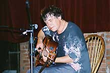 Leonid Fedorov live @ "Northsix" club, NYC, USA, 19 September, 2003. Photo  Max Milendorf